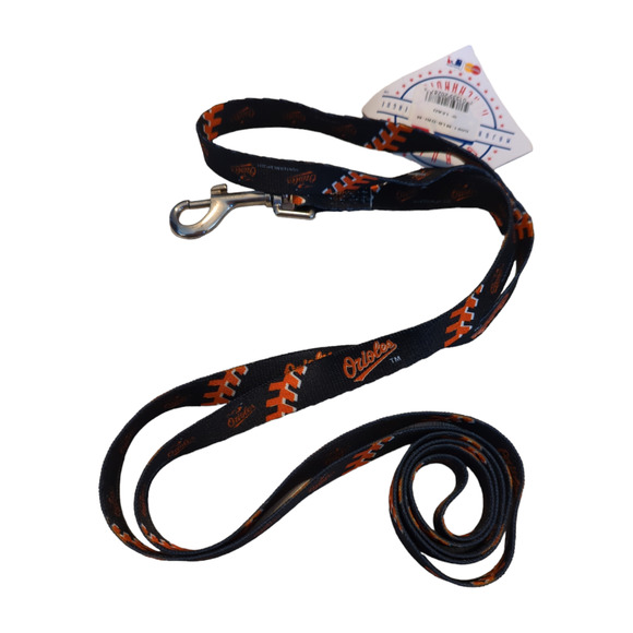 Baltimore Orioles MLB Premium Officially Licensed Dog Lead Leash Med NEW - Picture 2 of 6